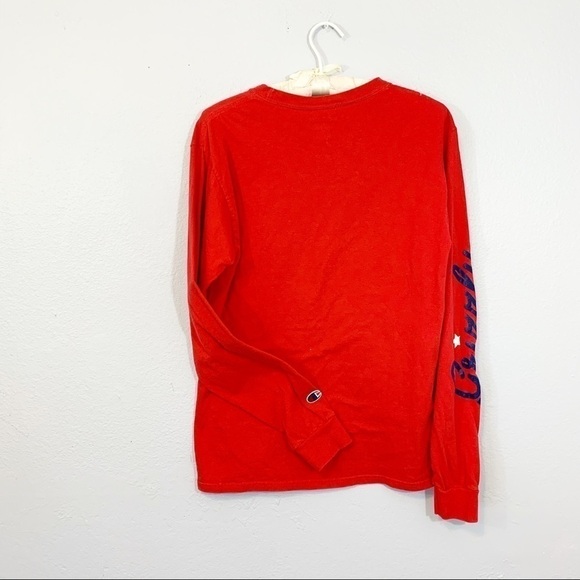 Grizzly Griptape X Champion Collaboration Red Tee - Picture 2 of 7